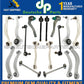 Mercedes W204 FRONT + REAR CONTROL ARMS BALL JOINT JOINTS SUSPENSION KIT 18 - SP