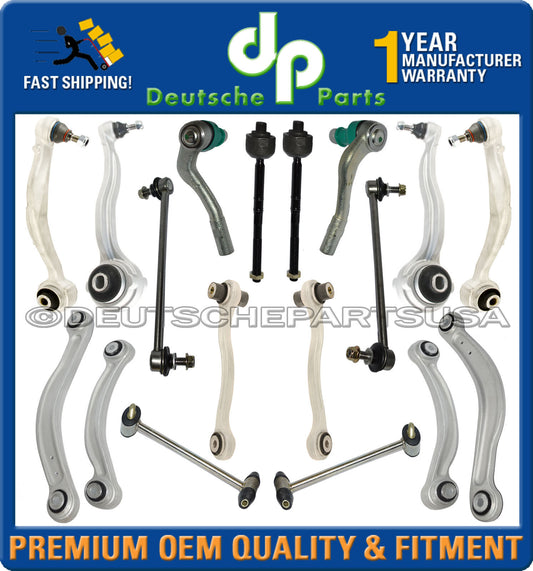 Mercedes W204 FRONT + REAR CONTROL ARMS BALL JOINT JOINTS SUSPENSION KIT 18 - SP