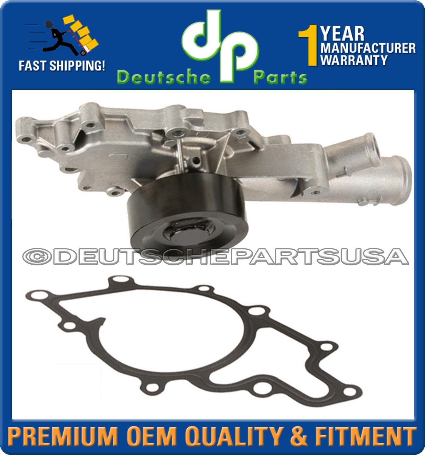 MERCEDES BENZ W211 E320 CDI E320CDI T ENGINE WATER PUMP + GASKET 03 04 07 08 09