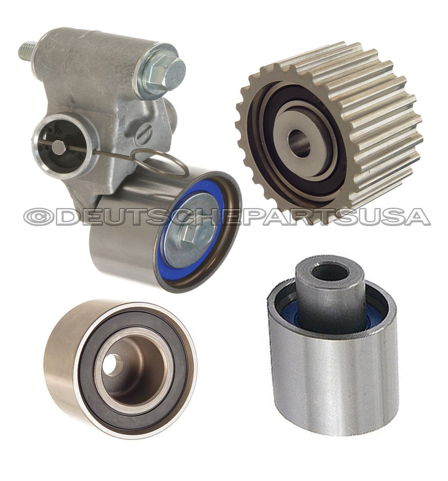 SAAB 9-2X T-BELT TENSIONER ASSEMBLY TIMING BELT IDLER ROLLER 2005-06 KIT - 4