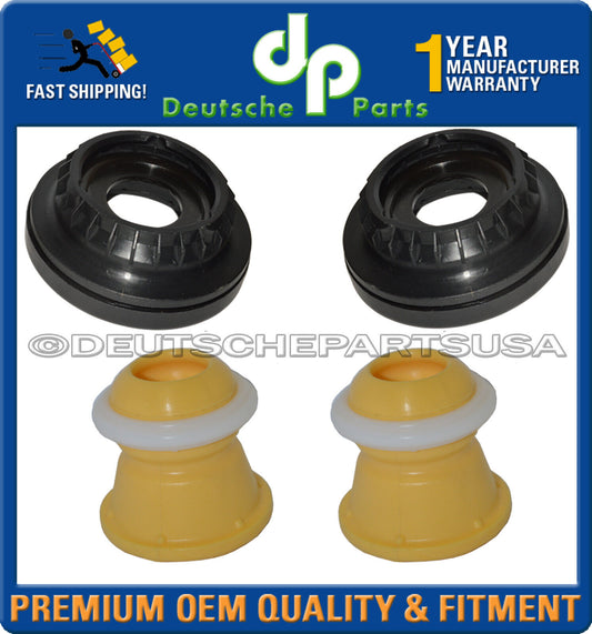 FRONT SUSPENSION STRUT MOUNT BEARING + BUMP STOP LH + RH for JAGUAR X-TYPE SET 4