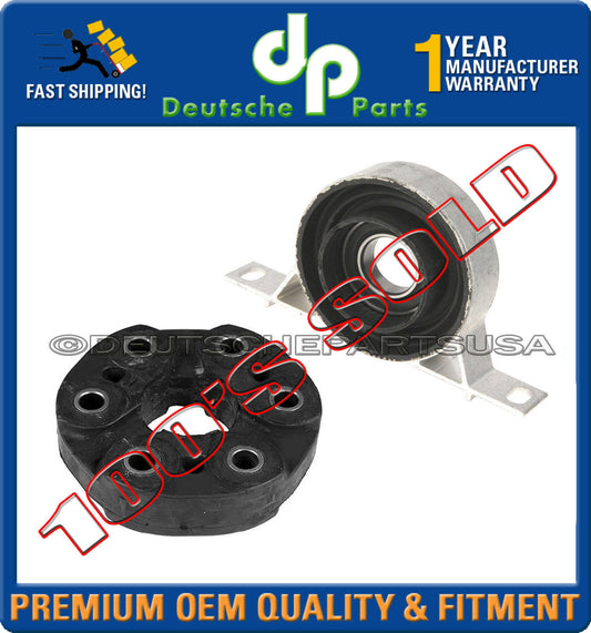 Driveshaft PROP SHAFT Center Support Bearing FLEX DISC GUIBO SET for BMW E46 M3
