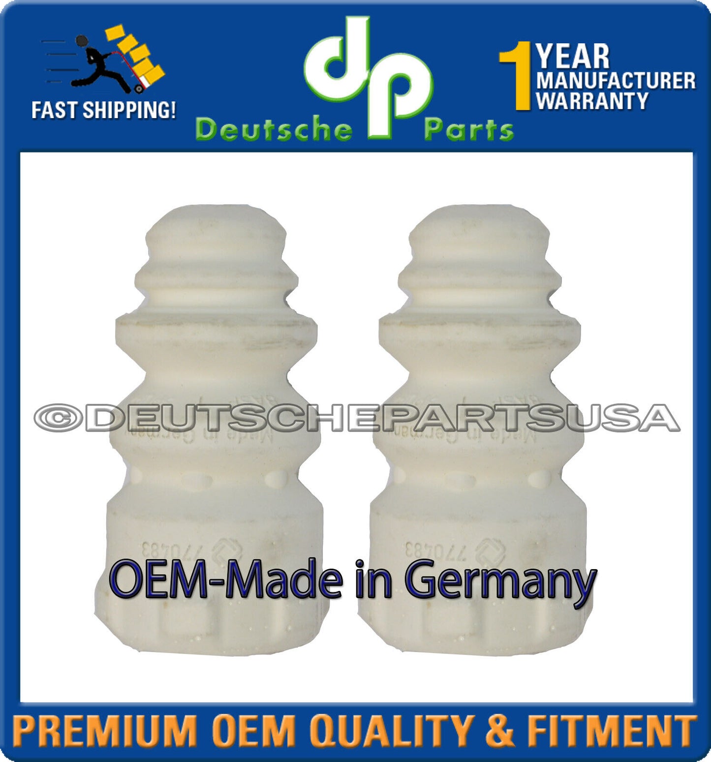 REAR Strut Shock Bump Stop for AUDI Q7 VW TOUREG L+R Made in Germany 8J0511353G