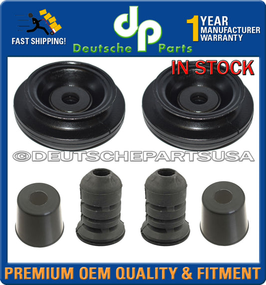 PORSCHE 924 944 FRONT STRUT MOUNT MOUNTS BUSHING BUMP STOP 94434307101 Set Of 6