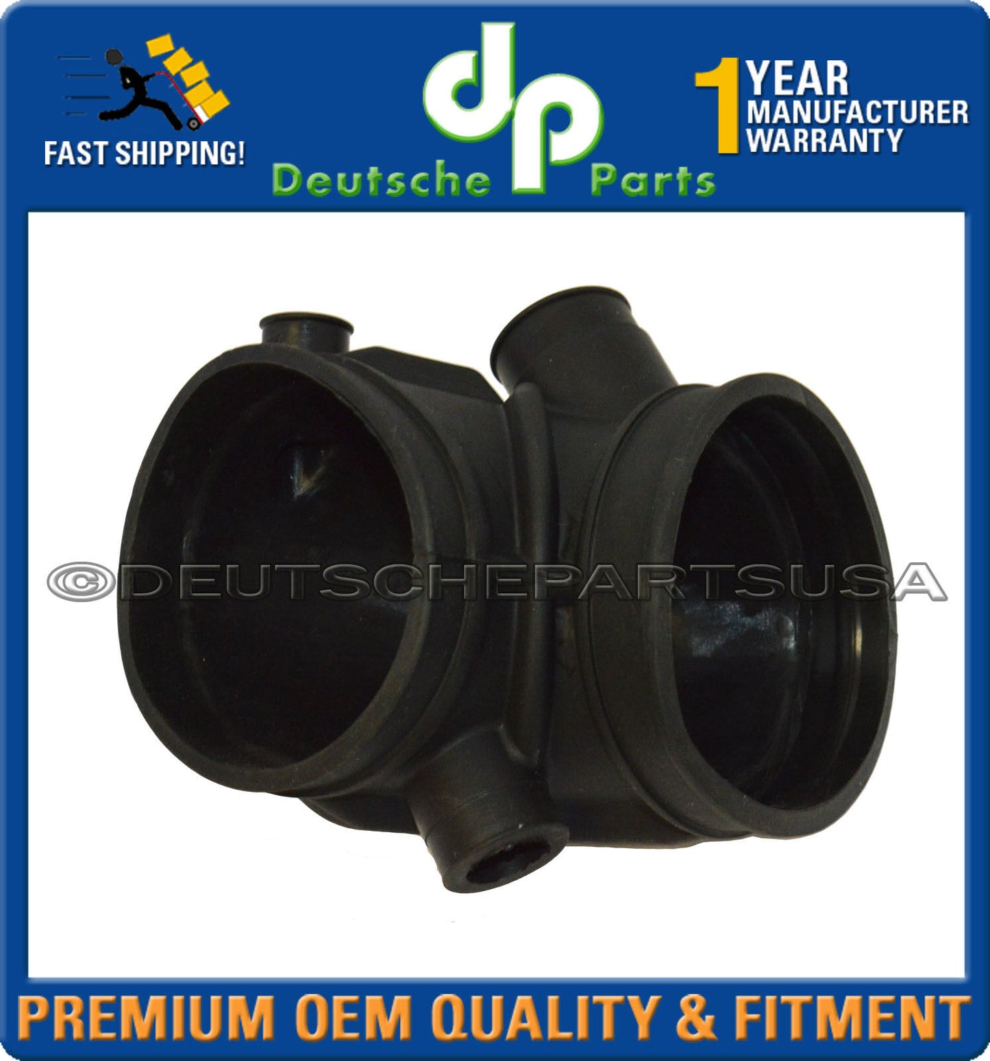 Porsche 911 Intake Boot Air Flow Mass Meter to Throttle Body 93011035602
