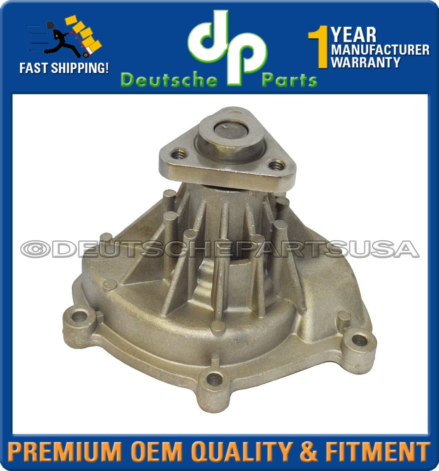 Porsche Cayenne Panamera Macan Turbo GTS S 4S Water Pump w/ Gasket - 94810603301