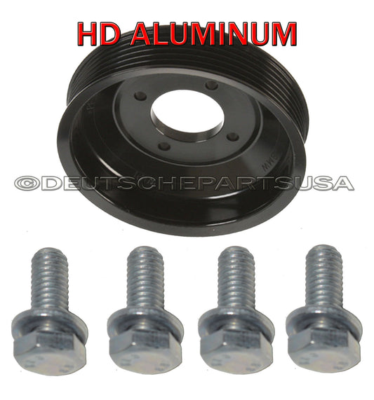 WATER PUMP PULLEY HD ALUMINUM & BOLTS for BMW E36 316i 316g 91 92 93 93 95 96 97