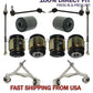 JAGUAR SUPER V8 REAR CONTROL ARMS BALL JOINT TIE ROD BUSHING SUSPENSION KIT 12