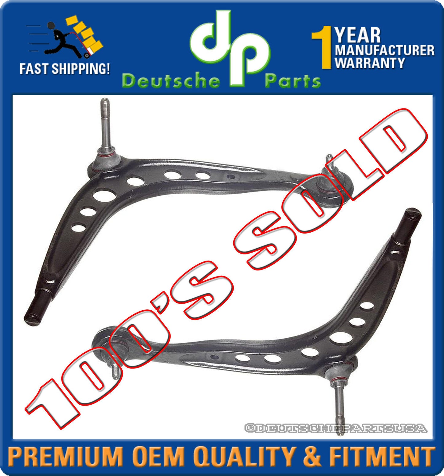 Left + Right Lower Control Arm Arms 318i 318is 325i 325is 325e 325es for BMW E30