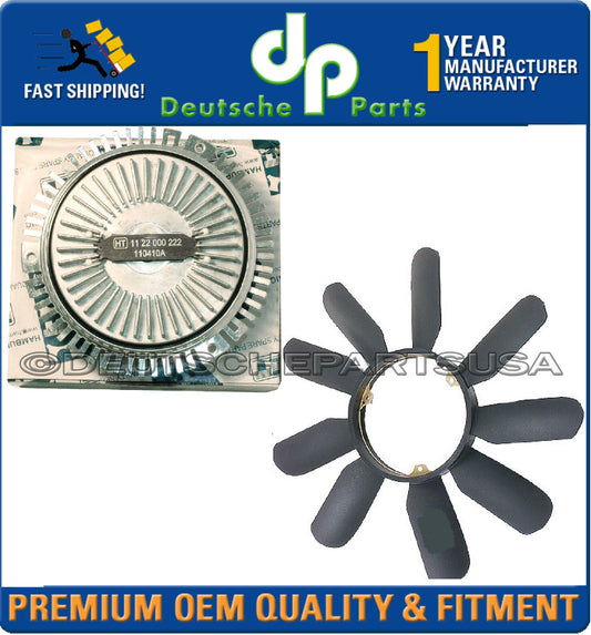 Mercedes W163 ML320 ML350 RADIATOR FAN Clutch + FAN 1122000222 1122000123