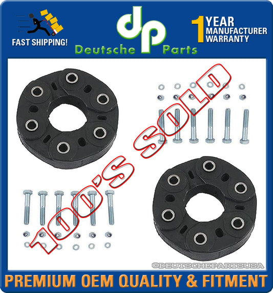DRIVE SHAFT FLEX JOINT DISC KIT for MERCEDES FRONT + REAR 2 x 2304100115 SET 2