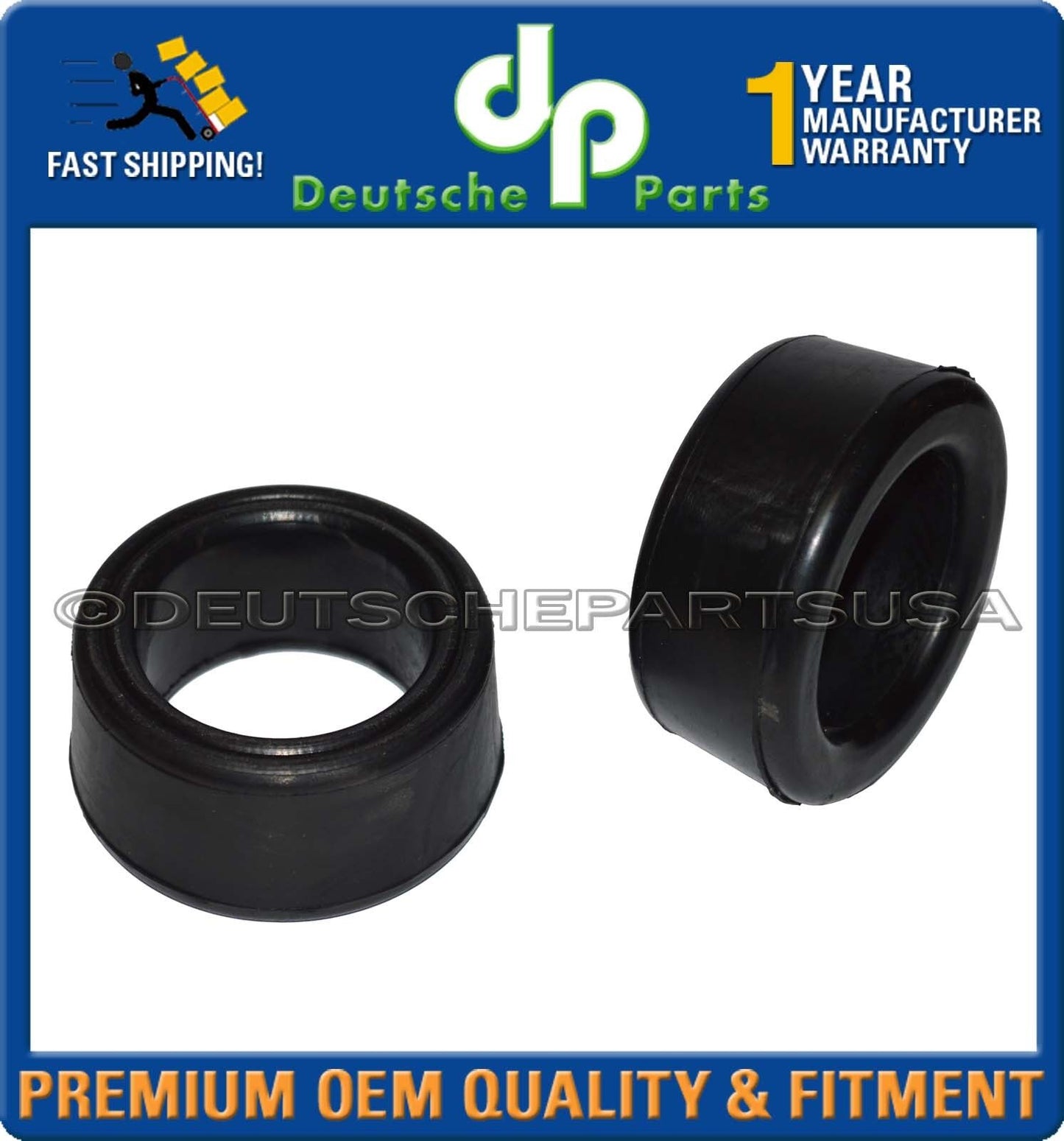 Spring Plate Bushing  All Porsche 356 with Original Covers 1950 - 1965 Set of 4