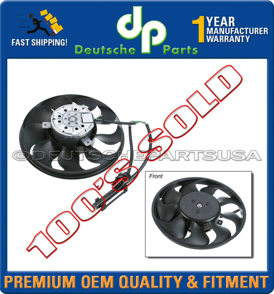PORSCHE 996 911 986 BOXSTER AUXILIARY RADIATOR FAN MOTOR ASSEMBLY 996 624 135 00
