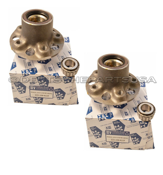 MERCEDES W221 W216 S CL CLASS FRONT WHEEL BEARING HUB HUBS L+R 2213300225 SET 2