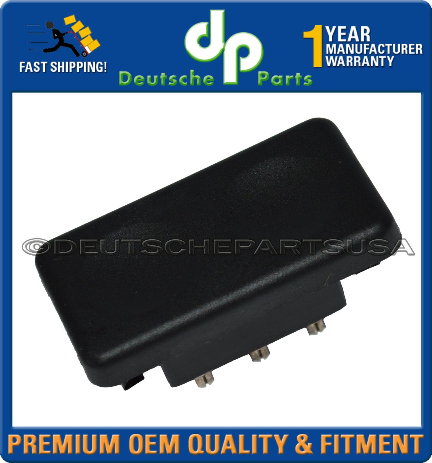 PORSCHE 924 944 POWER WINDOW TIP SWITCH BLACK 477 959 622 01C / 47795962201C