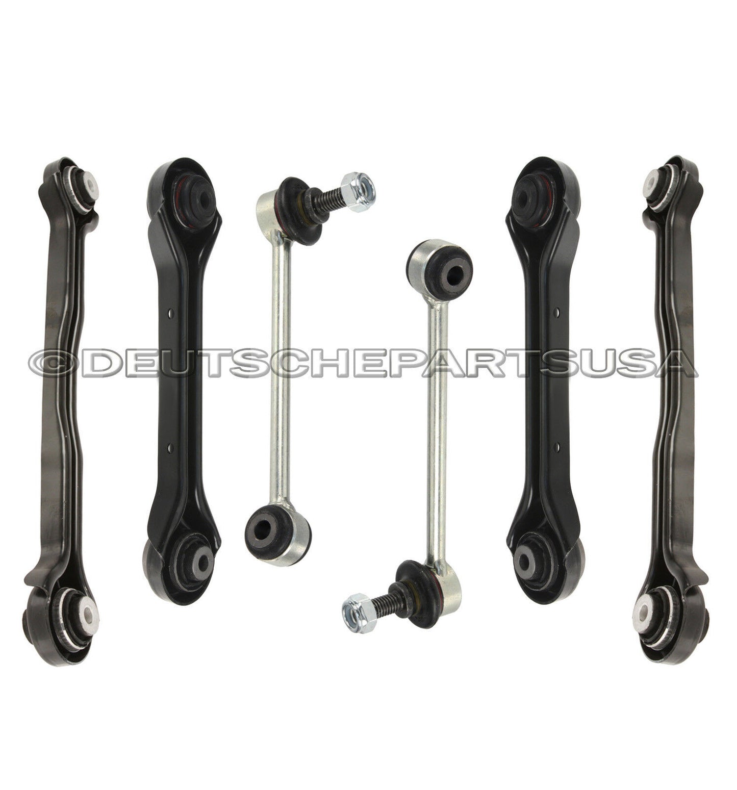 Rear Trailing Control Arm Arms Track Guide Rods for BMW E90 SUSPENSION KIT 14 pc