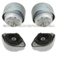 VW PASSAT 2.8 V6 ENGINE / MOTOR TRANSMISSION MOUNT MOUNTS LEFT + RIGHT SET 4