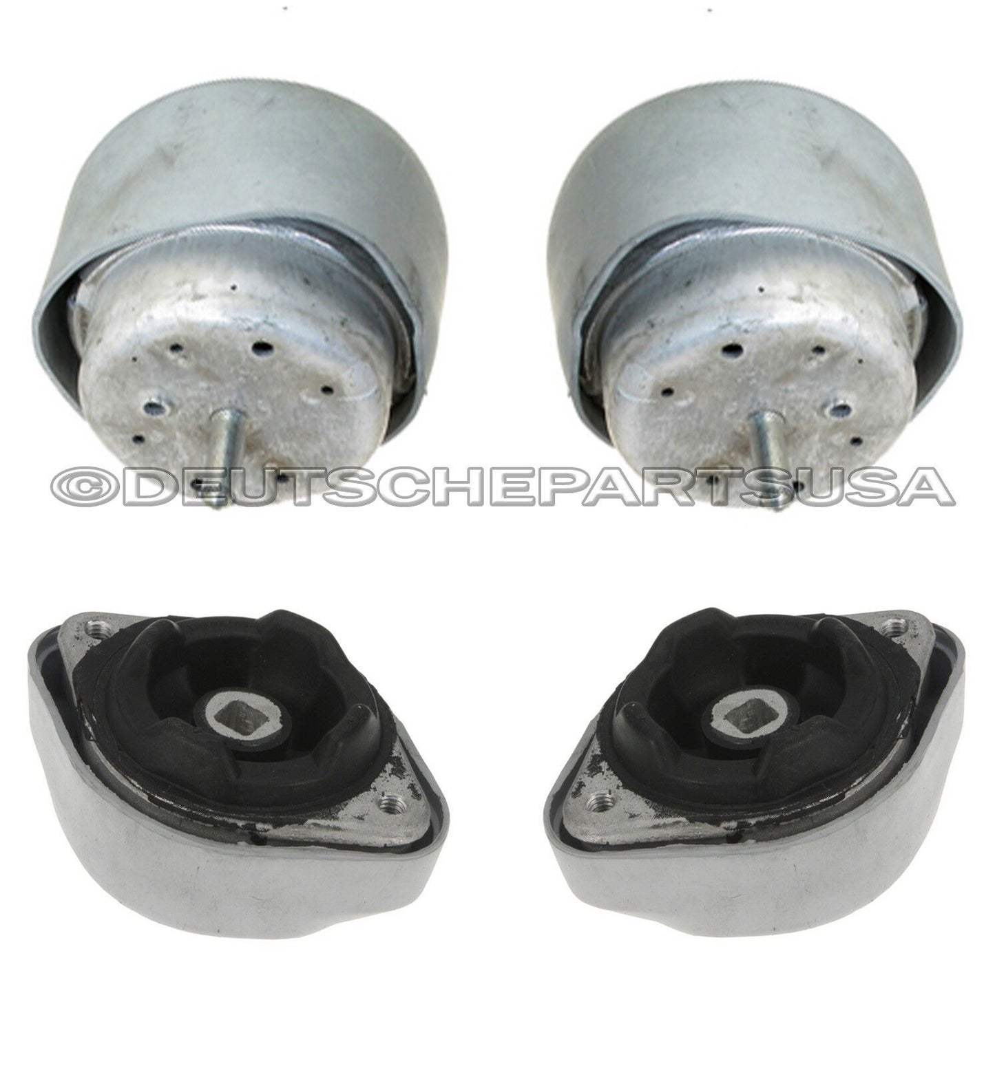 VW PASSAT 2.8 V6 ENGINE / MOTOR TRANSMISSION MOUNT MOUNTS LEFT + RIGHT SET 4