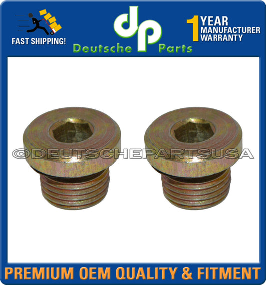 Porsche 911 Boxster Cayman AT Drain Plug 986 397 013 01 98639701301 Set of 2