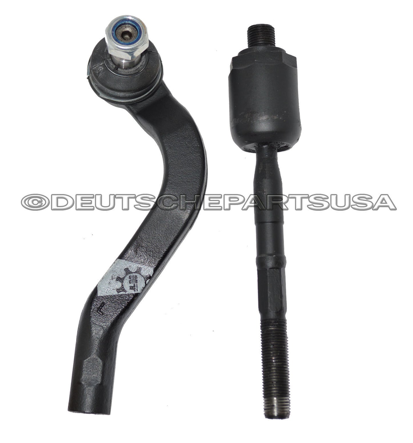 MERCEDES W210 4Matic INNER + OUTER Tie Rod LEFT 2103380915 2103381115 SET 2