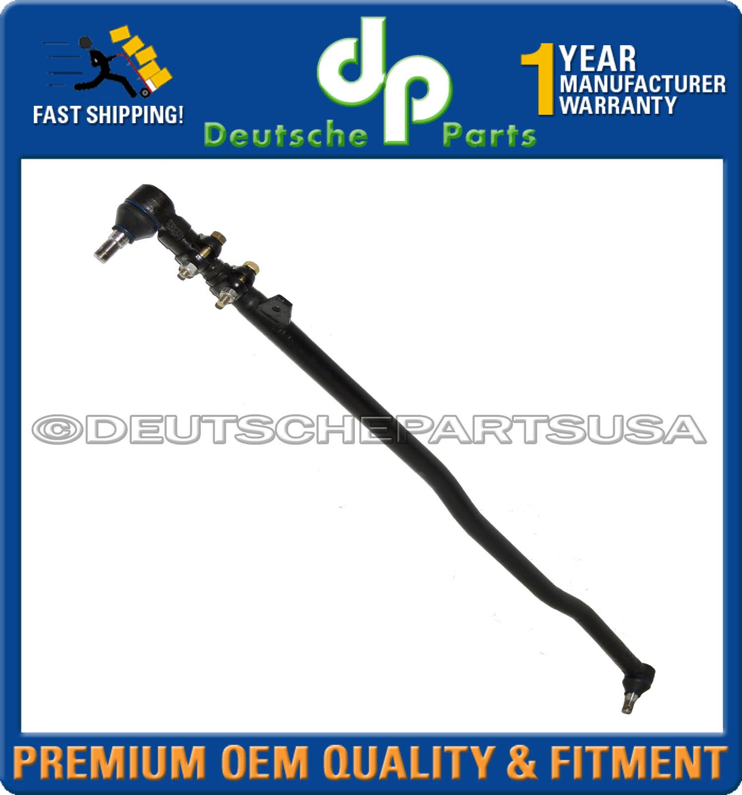 MERCEDES W463 G500 G550 DRAG LINK TIE ROD RODS ASSEMBLY 463 330 07 03 TRW OEM