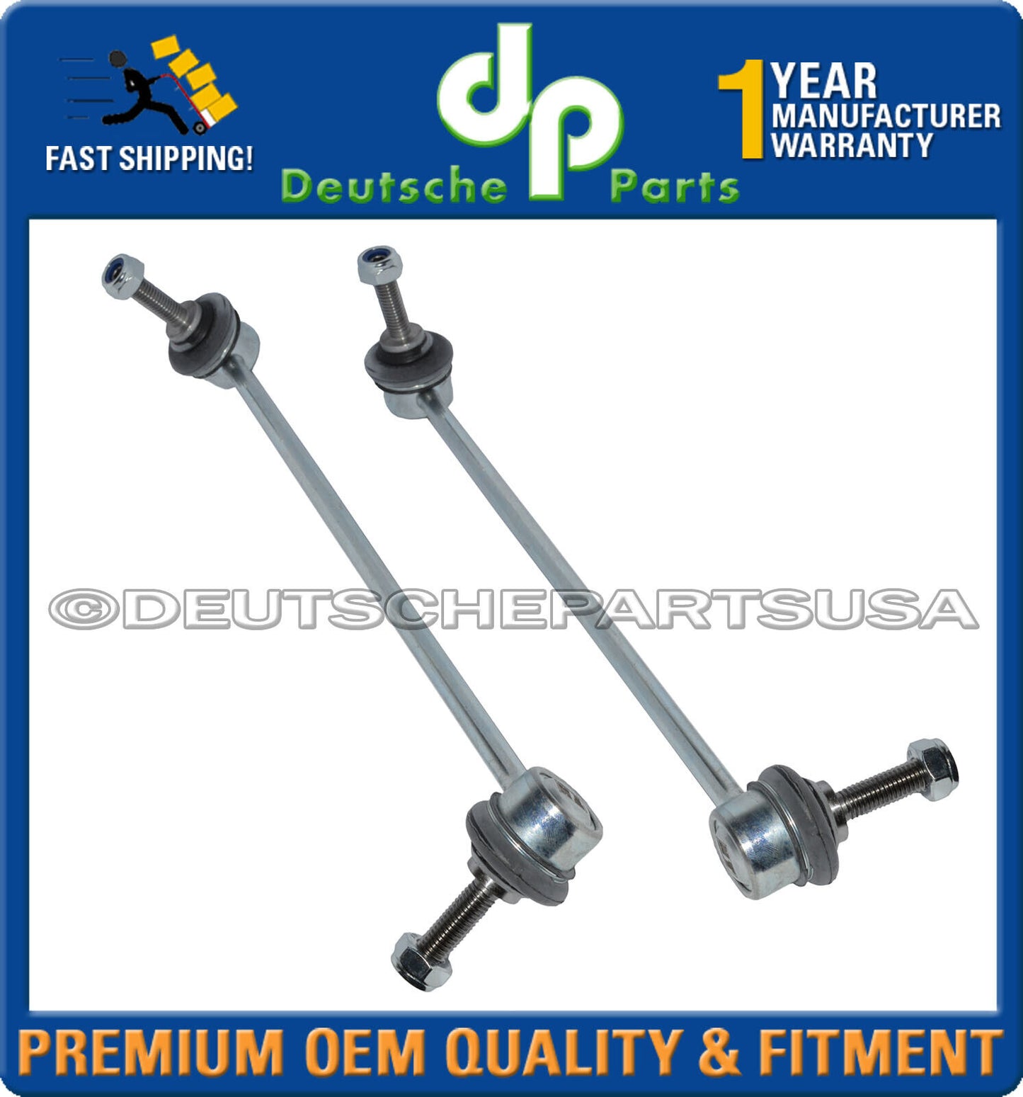Porsche 911 996 C4 TURBO Stabilizer Sway Bar Drop Links 996 343 073 05 PAIR L+R