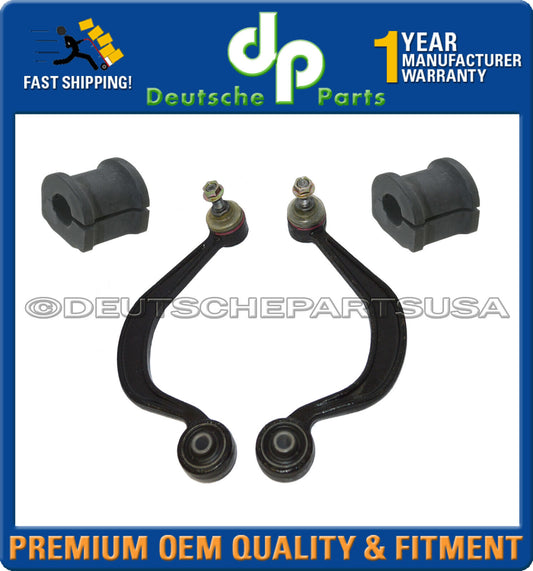Porsche 911 964 Front Sway Bar Drop Links Bushings LH + RH  Set of 4