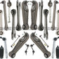 PORSCHE 911 996 C4 4S Control COFFIN Arm Arms Ball Joint Joints SUSPENSION KIT
