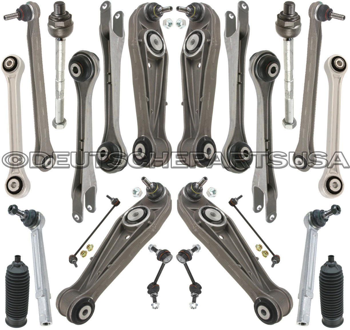 PORSCHE 911 996 C4 4S Control COFFIN Arm Arms Ball Joint Joints SUSPENSION KIT