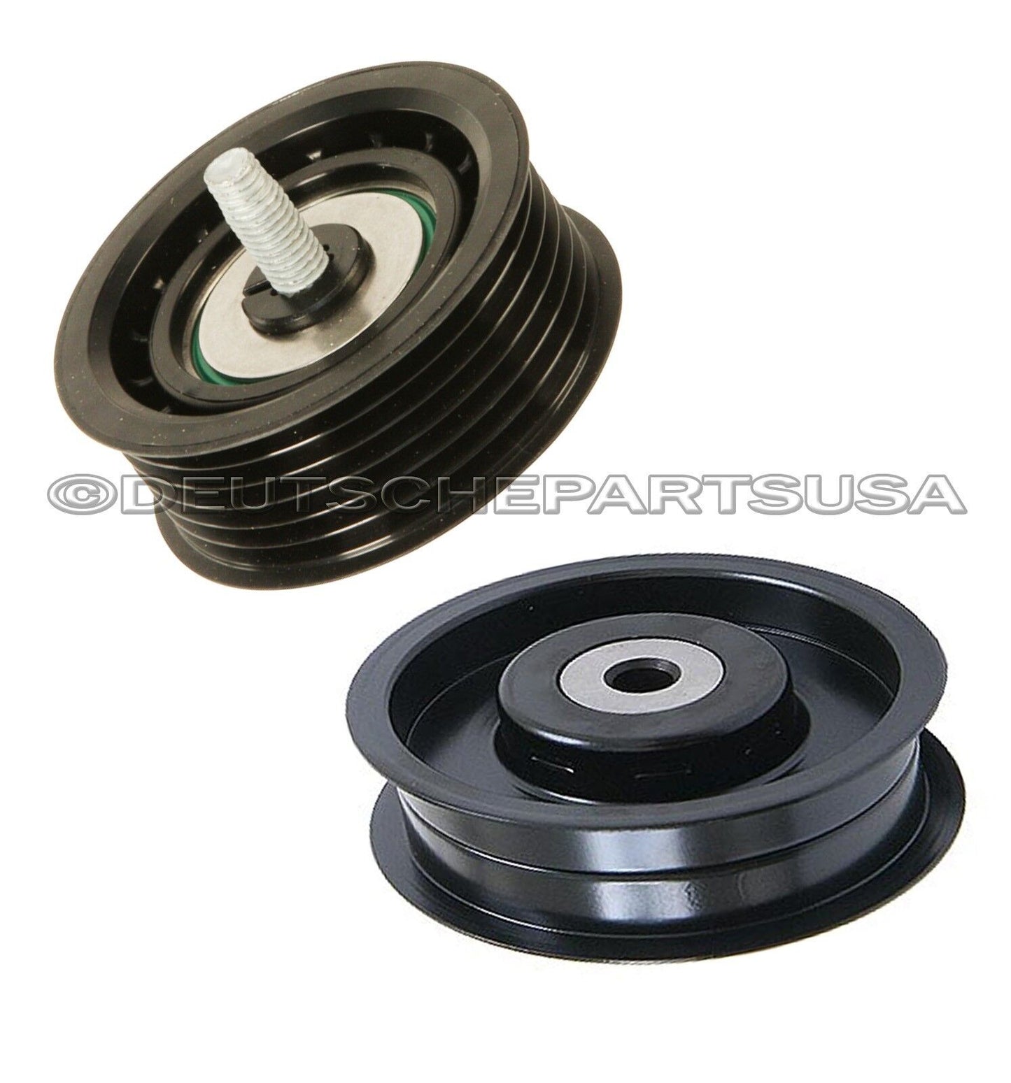 Drive Belt Tensioner Idler Pulley 2722021419 + 2722021019 for MERCEDES SET 2