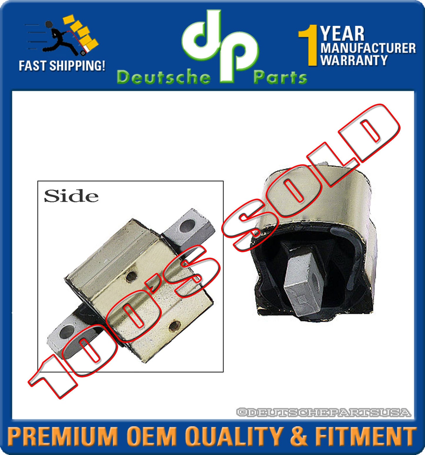 MERCEDES W202 W203 W220 W208 W210 TRANSMISSION MOUNT 2122400418 212 240 04 18