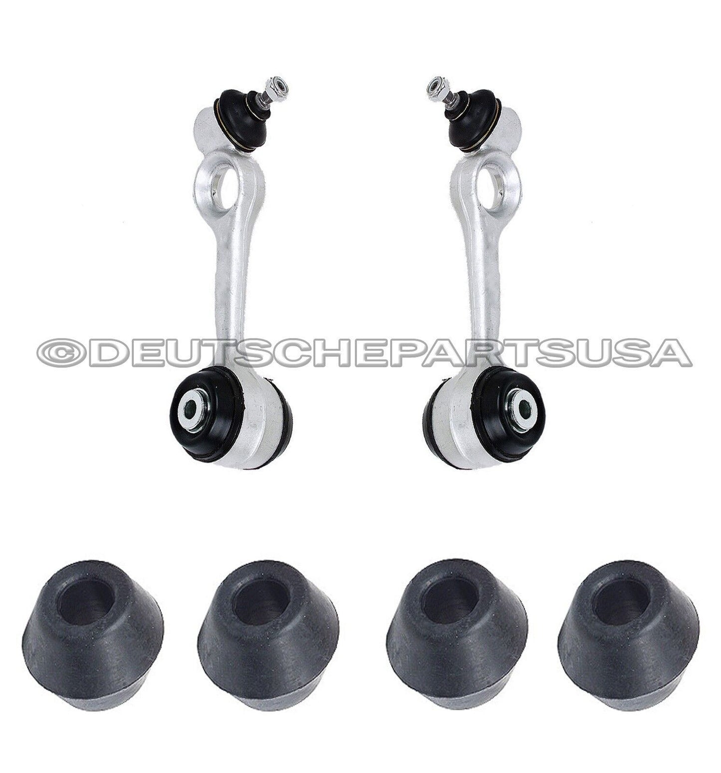 MERCEDES W126 CONTROL ARMS BALL JOINTS 1263300607 + 1263300707 + Bushings SET 6