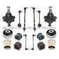 AUDI TT FRONT + REAR CONTROL ARM ASSEMBLY + BALL JOINTS + BUSHINGS + Tie Rods 16