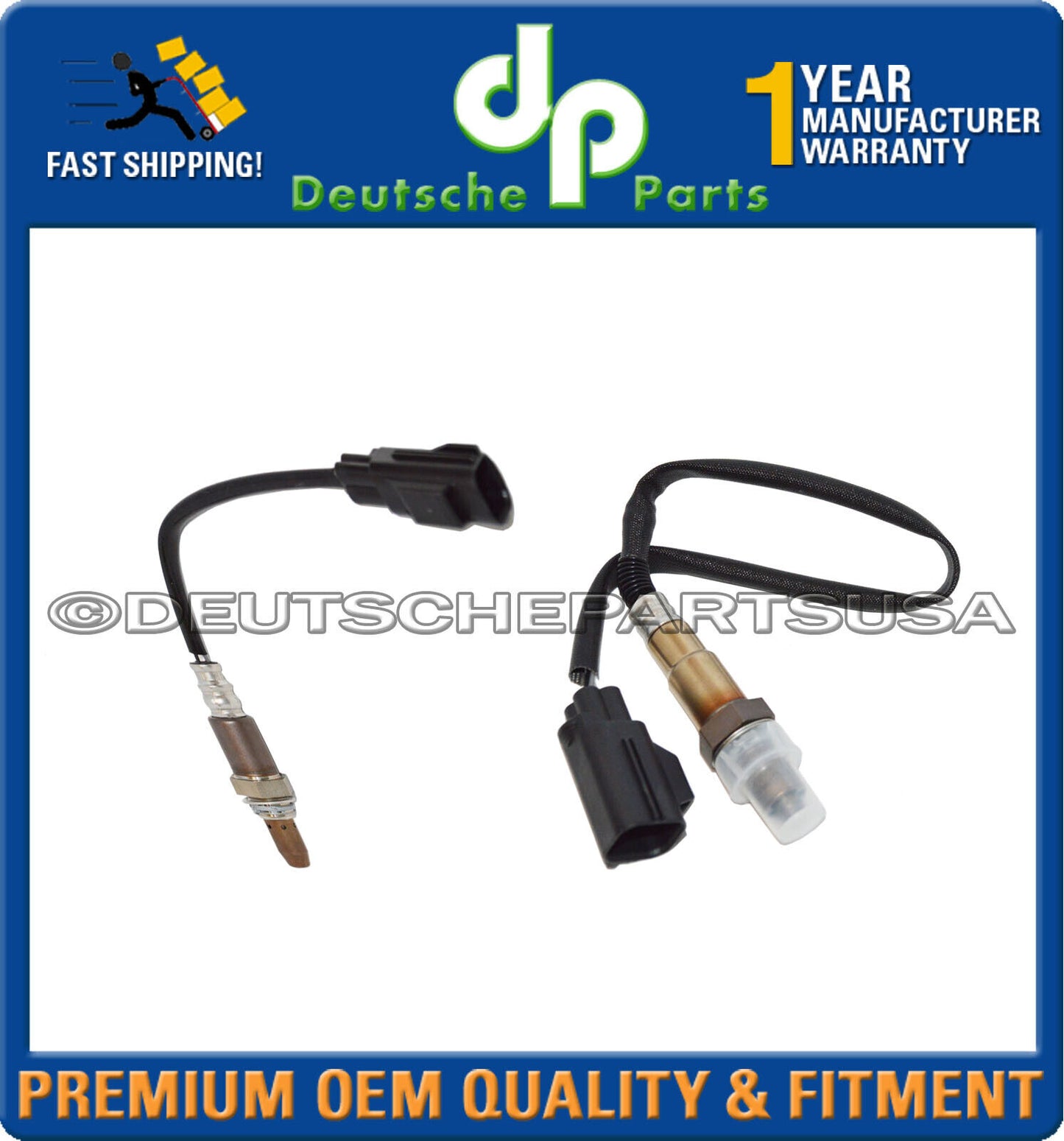 Land Rover LR4 Range Rover Sport Oxygen Sensor Upstream & Downstream L / R Set 2