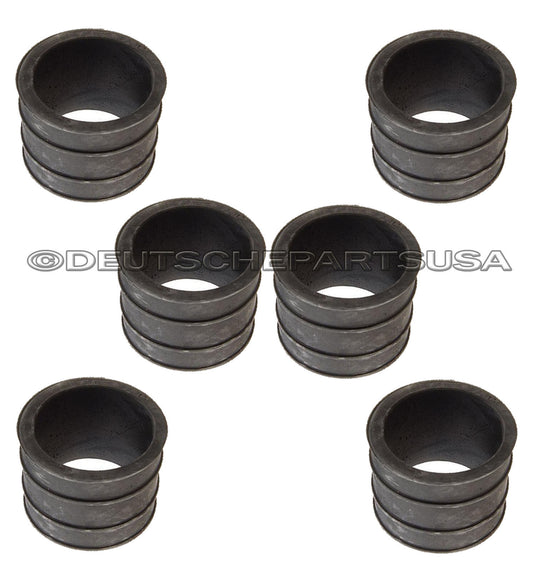 Engine Intake Manifold Rubber Sleeve for Porsche 911 93011088500 Set of 6