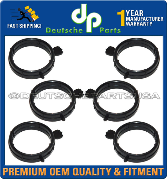 For Porsche Cayenne Macan Panamera Spark Plug Tube Seal 94610593765 Set of 6