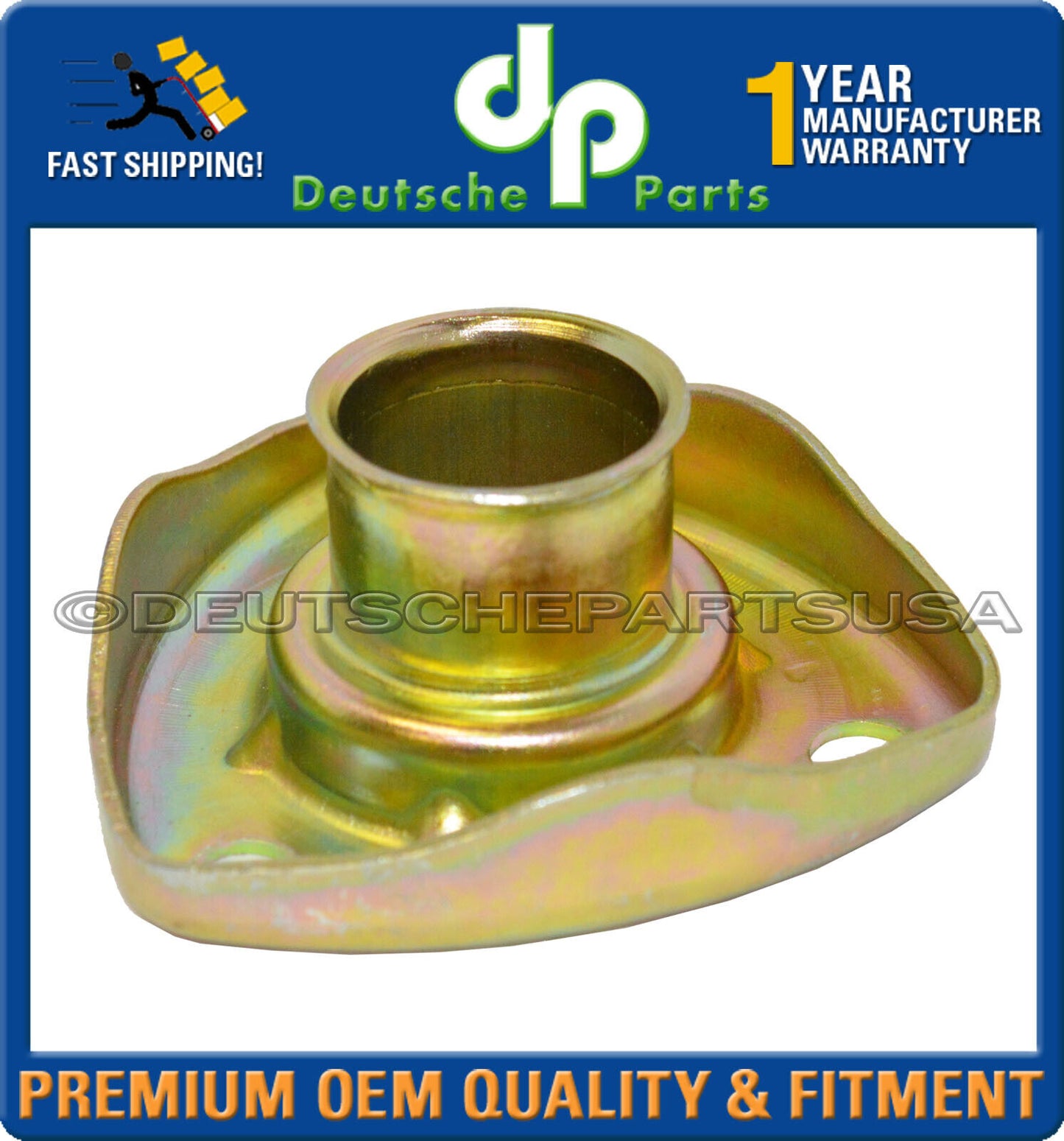 PORSCHE 911 912 914 Front Sway Bar Bushing Bracket in Wheel Housing 90134375401