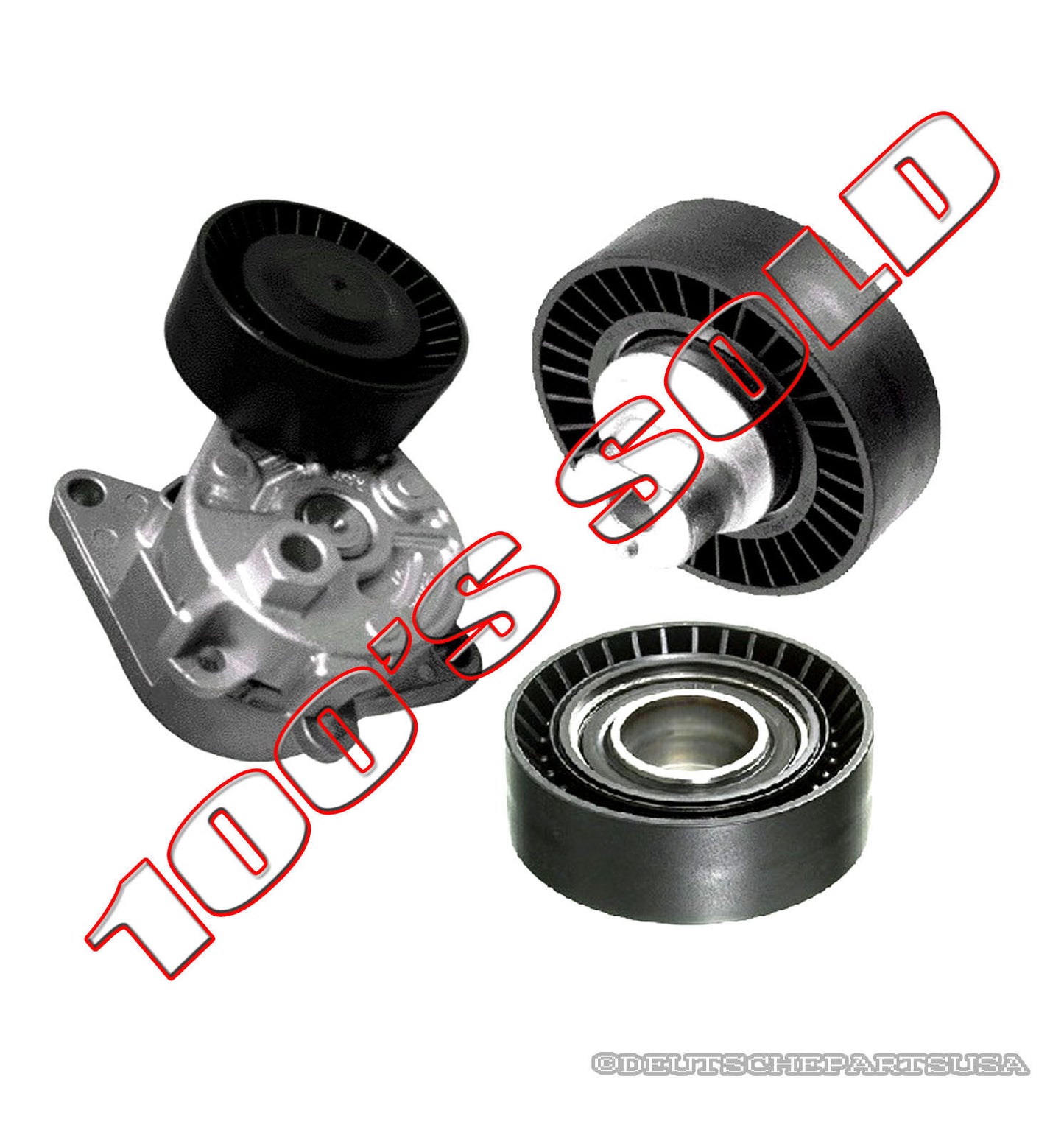 Serpentine Belt Tensioner Idler Pulley Timing Kit Set for BMW E36 E39 E46 E53 X5