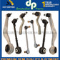 Mercedes W212 4Matic Front Control Arm Ball Joints Sway Bar Outer Tie Rods Set 8