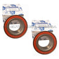 MERCEDES W220 W211 4MATIC FRONT LEFT + RIGHT WHEEL BEARING 2203300051 SET 2
