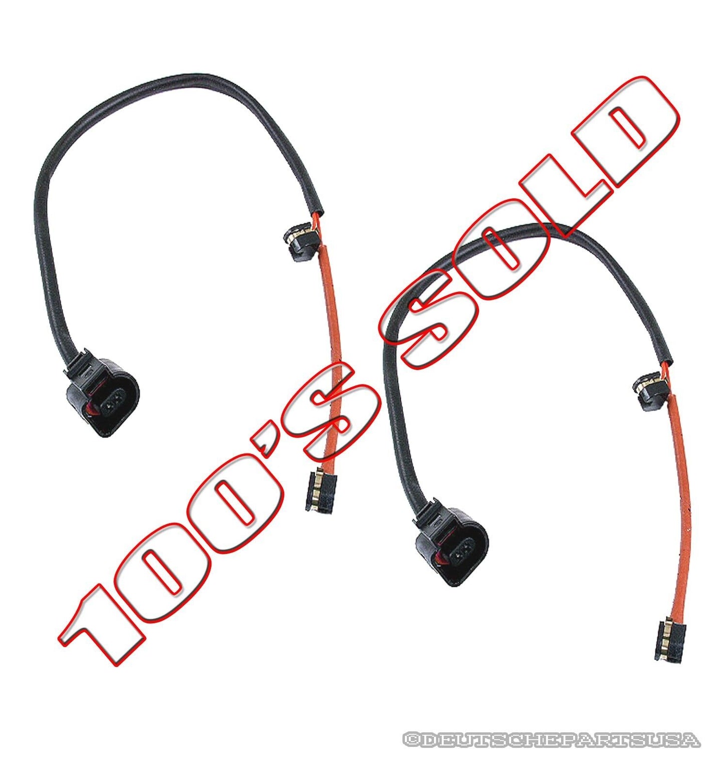 PORSCHE CAYENNE FRONT BRAKE PAD WEAR SENSOR INDICATOR 2 x 95561236500 L+R SET 2