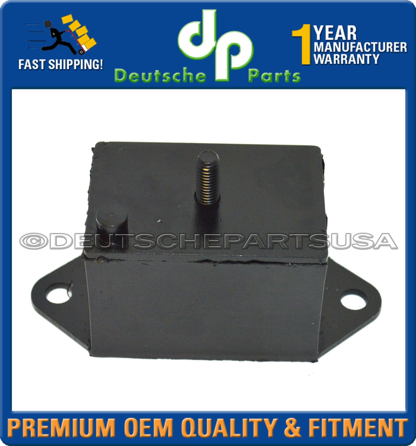 BMW E10 1600 1602 2002 Left + Right Engine Mount 11819057213 11811109351 Set 2