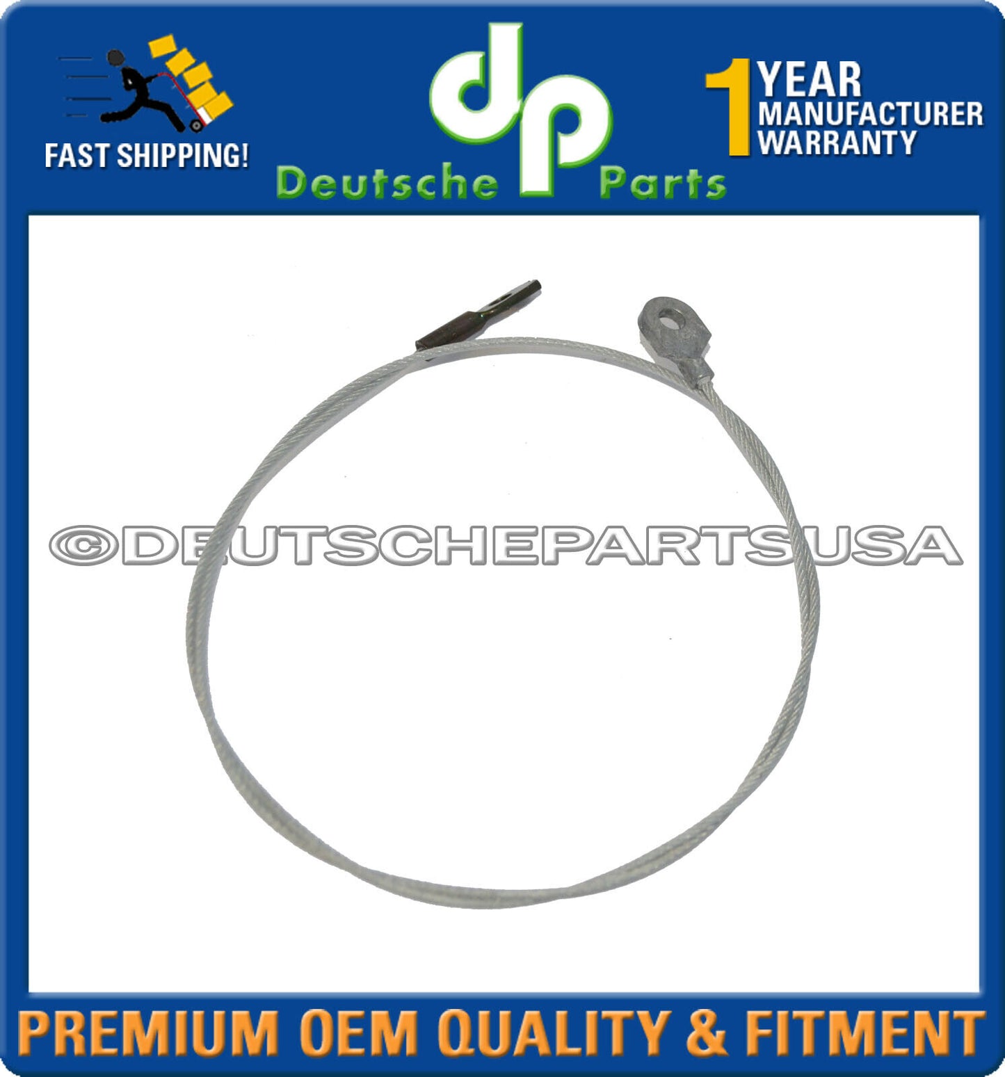 Porsche 987 Boxster Convertible Top Tension Cable 987 561 915 00 L / R