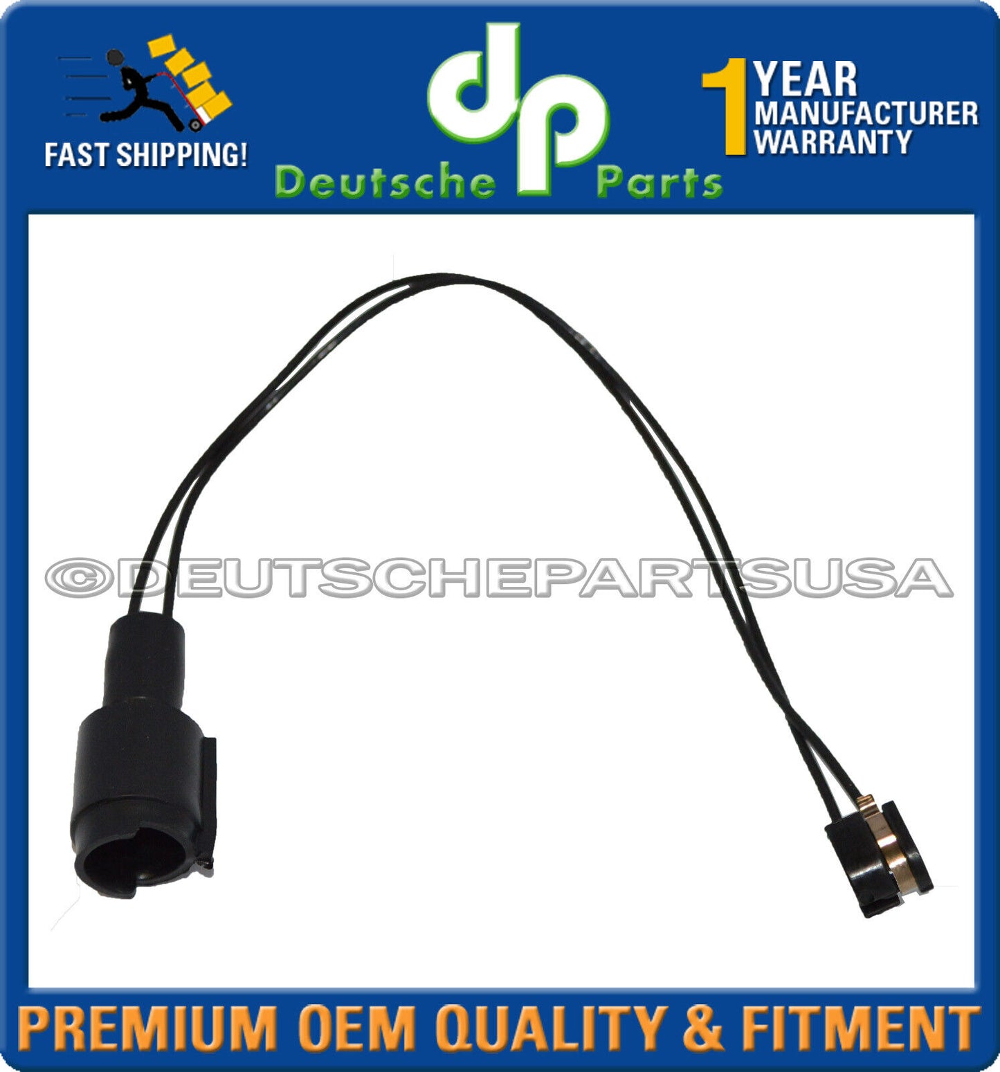 FRONT/REAR BRAKE PAD WEAR SENSOR 34 35 1 180 782 for BMW E30 E28 318i 325i 535i