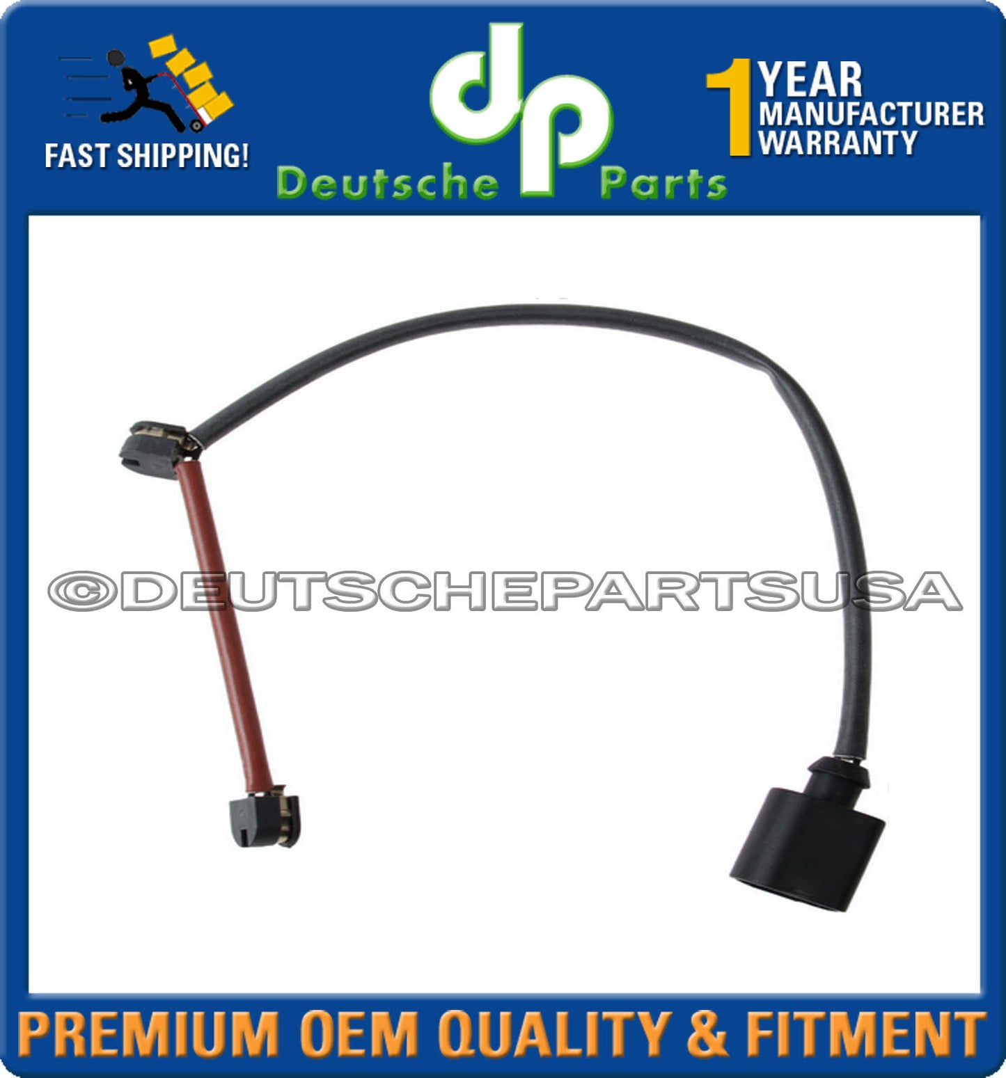Porsche 911 Turbo S Front LH / RH Brake Pad Sensor 991 609 181 00