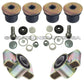 Porsche 944 951 968 Control Arm Arms Ball Joint + Rear Mounts + Bushing Kit 8 pc