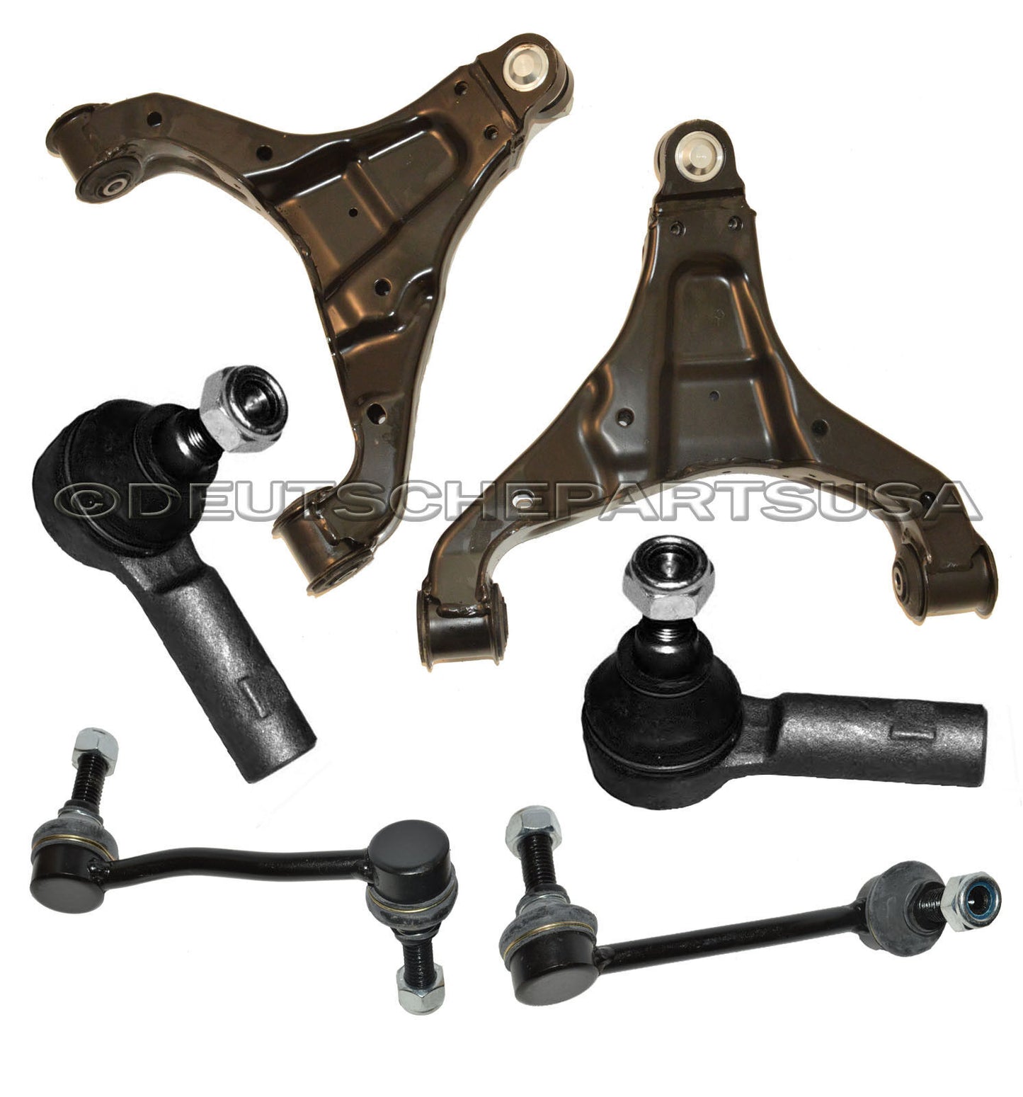 FRONT CONTROL ARM BALL JOINT Tie Rod Sway MERCEDES 906 SPRINTER SUSPENSION Kit 6