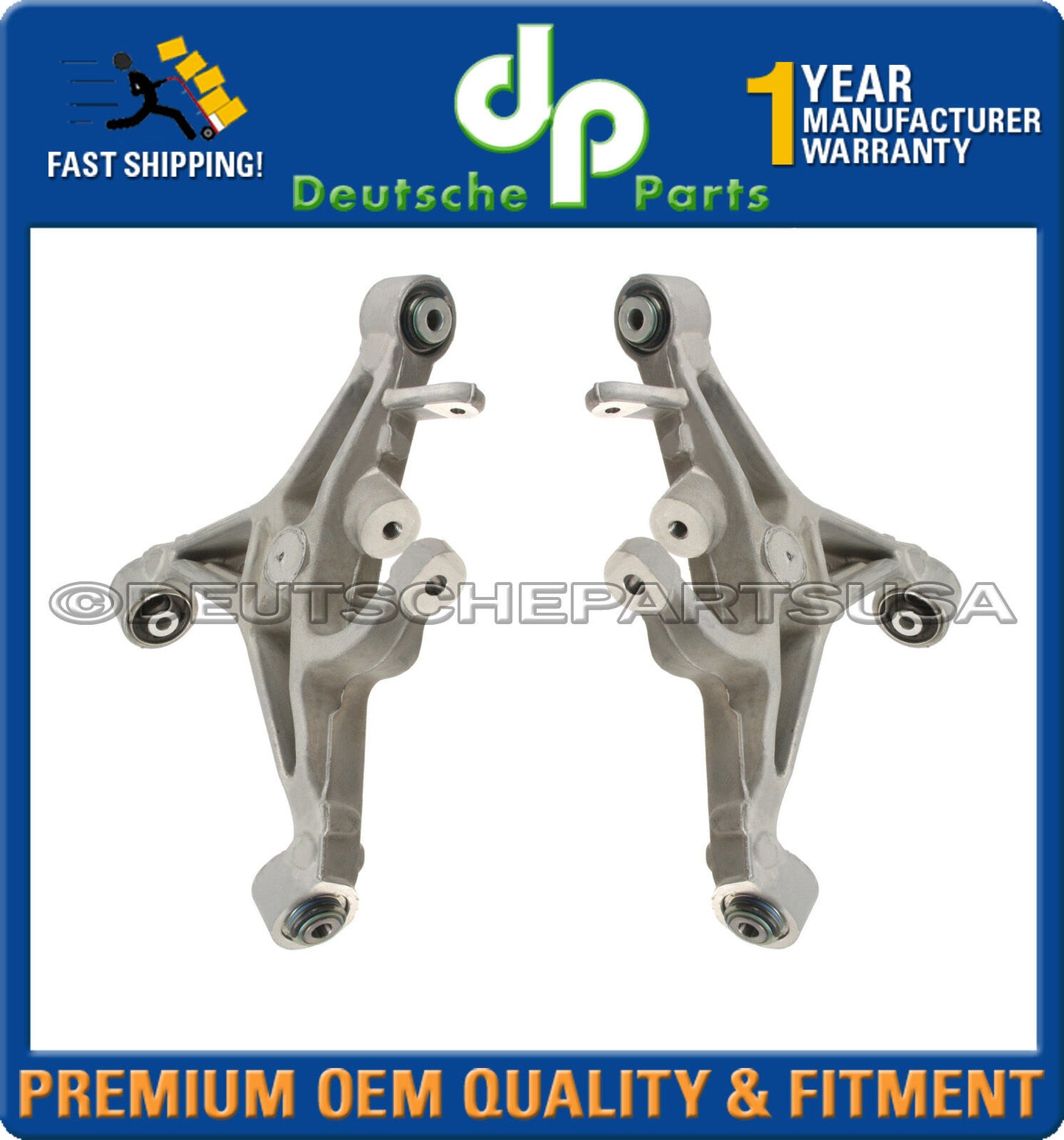 LINCOLN LS V6 V8 REAR LOWER CONTROL ARM ARMS BALL JOINT JOINTS LEFT RIGHT SET 2