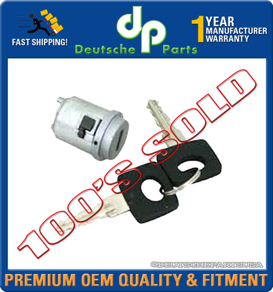 Mercedes W123 W126 Ignition Lock Cylinder + Keys SET 1234620479 123 460 04 79