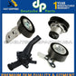 VW 2.5 DRIVE BELT IDLER TENSIONER PULLEY Water Pump Thermostat Cooling Kit Set 5